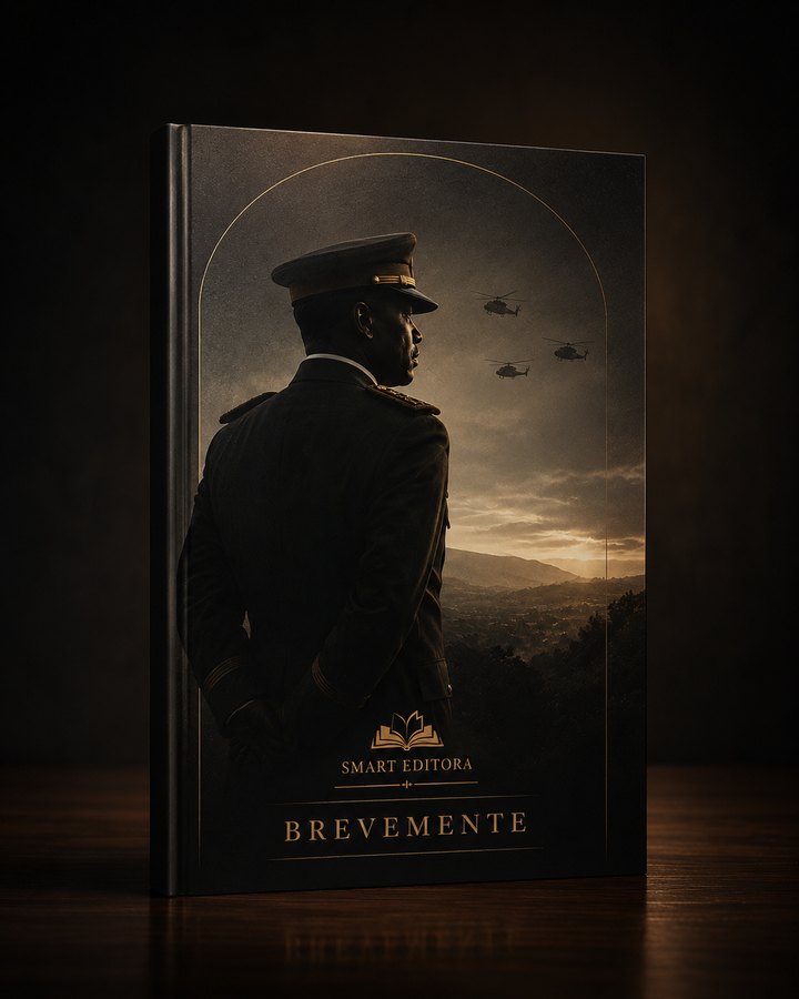 Capa provisória de um próximo título da Smart Editora, sobre percurso militar